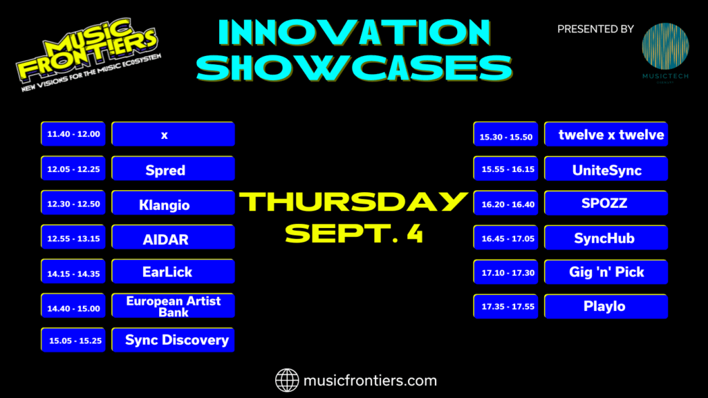 Innovation Showcases Thursday Sept 4_ Innovation Showcases Thursday Sept 4_