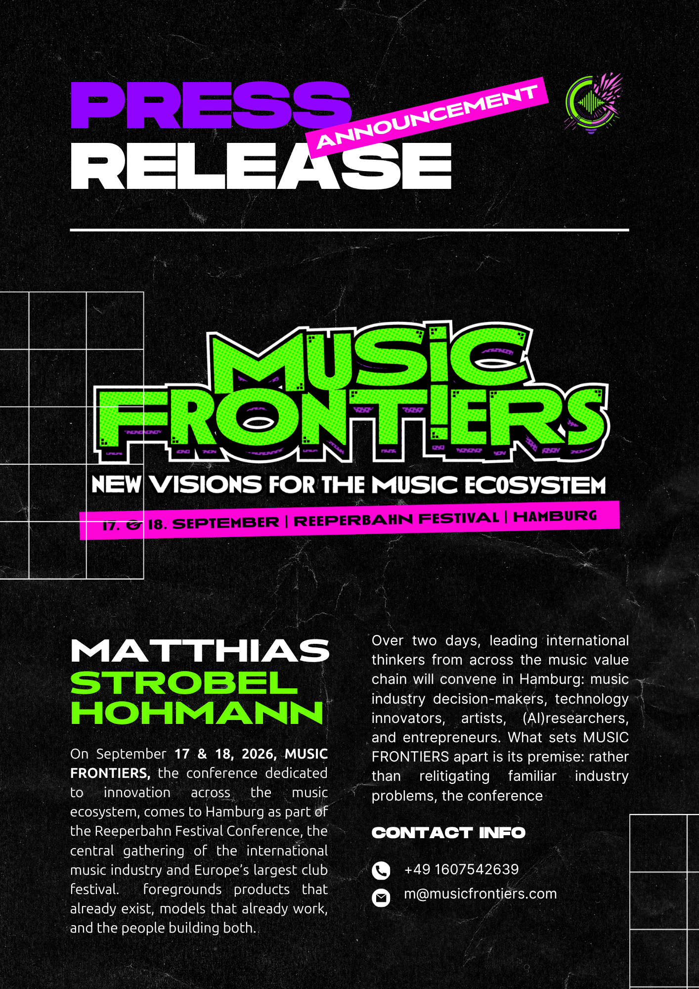 PRESS RELEASE 1