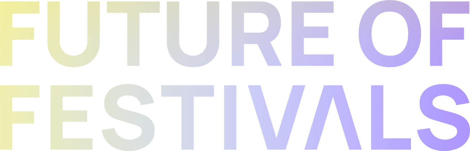 Future of Festivals